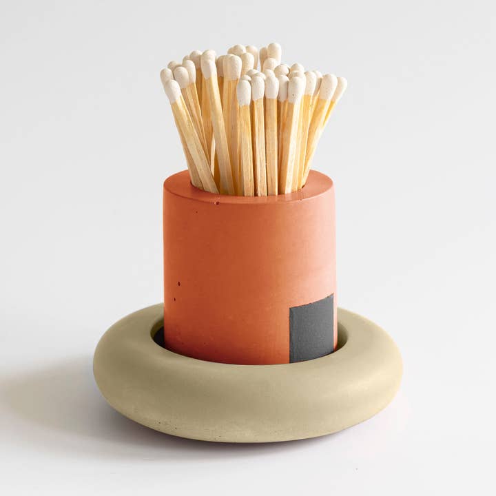 Le Cylindre + Ensemble Attrape-Allumettes pour la vente par Off Prairie