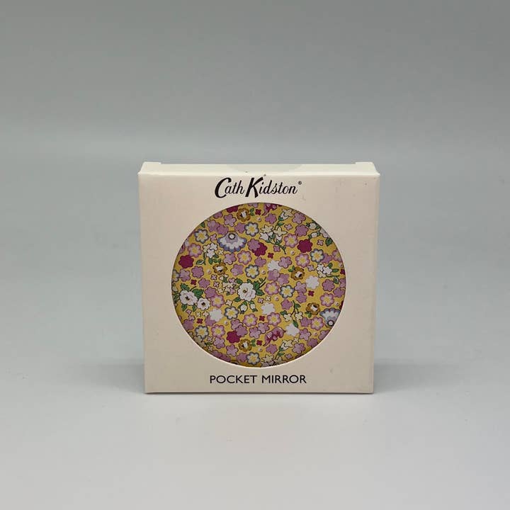 The Great British Card Company (GBCC) Ltd - Vendita all'ingrosso Specchietti da borsa - Specchio tascabile compatto quadrato con motivo floreale Cath Kidston1