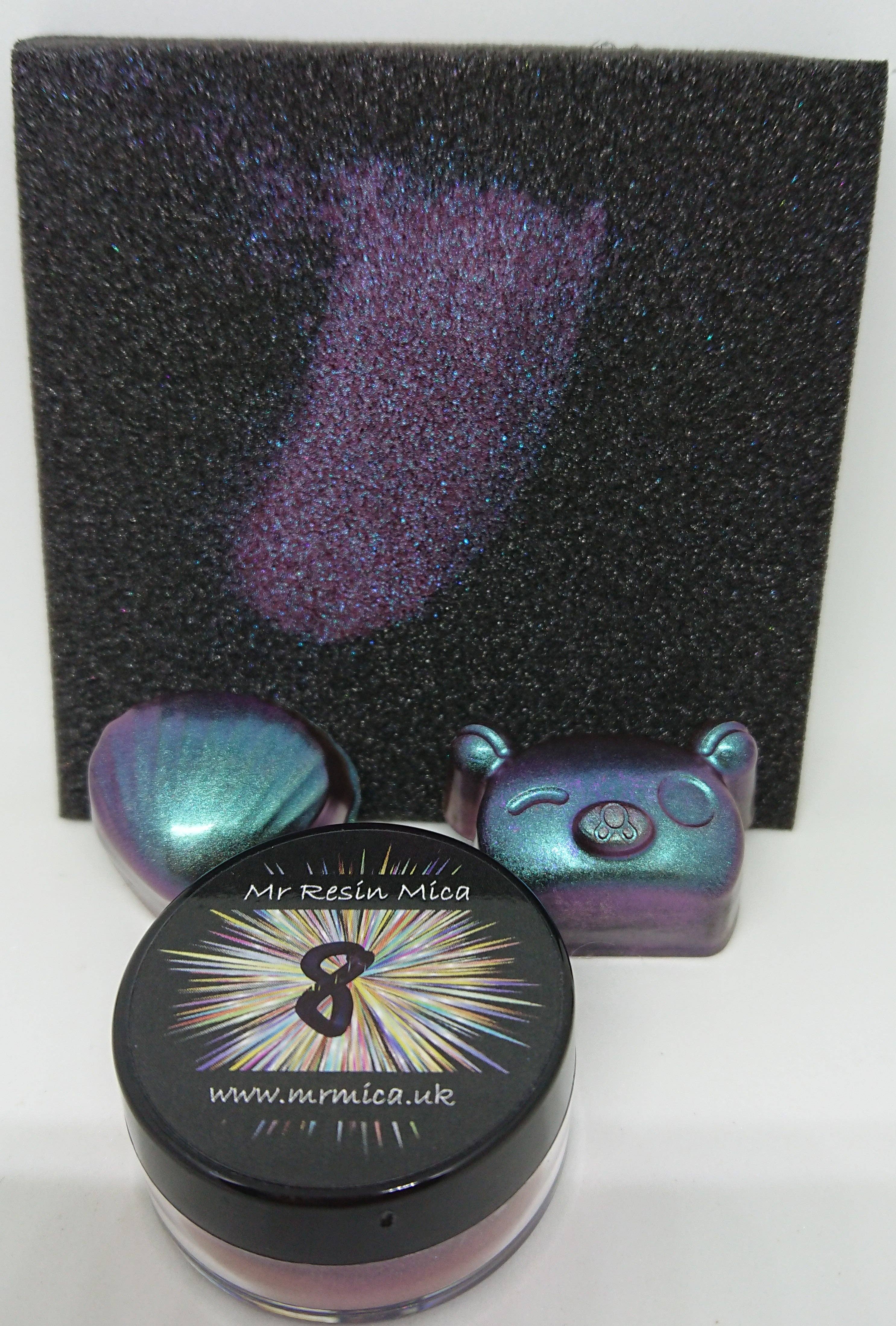 Mr Resin – wholesale Craft supplies – Mr Mica Chameleon / Colour Shift Mica Powder6