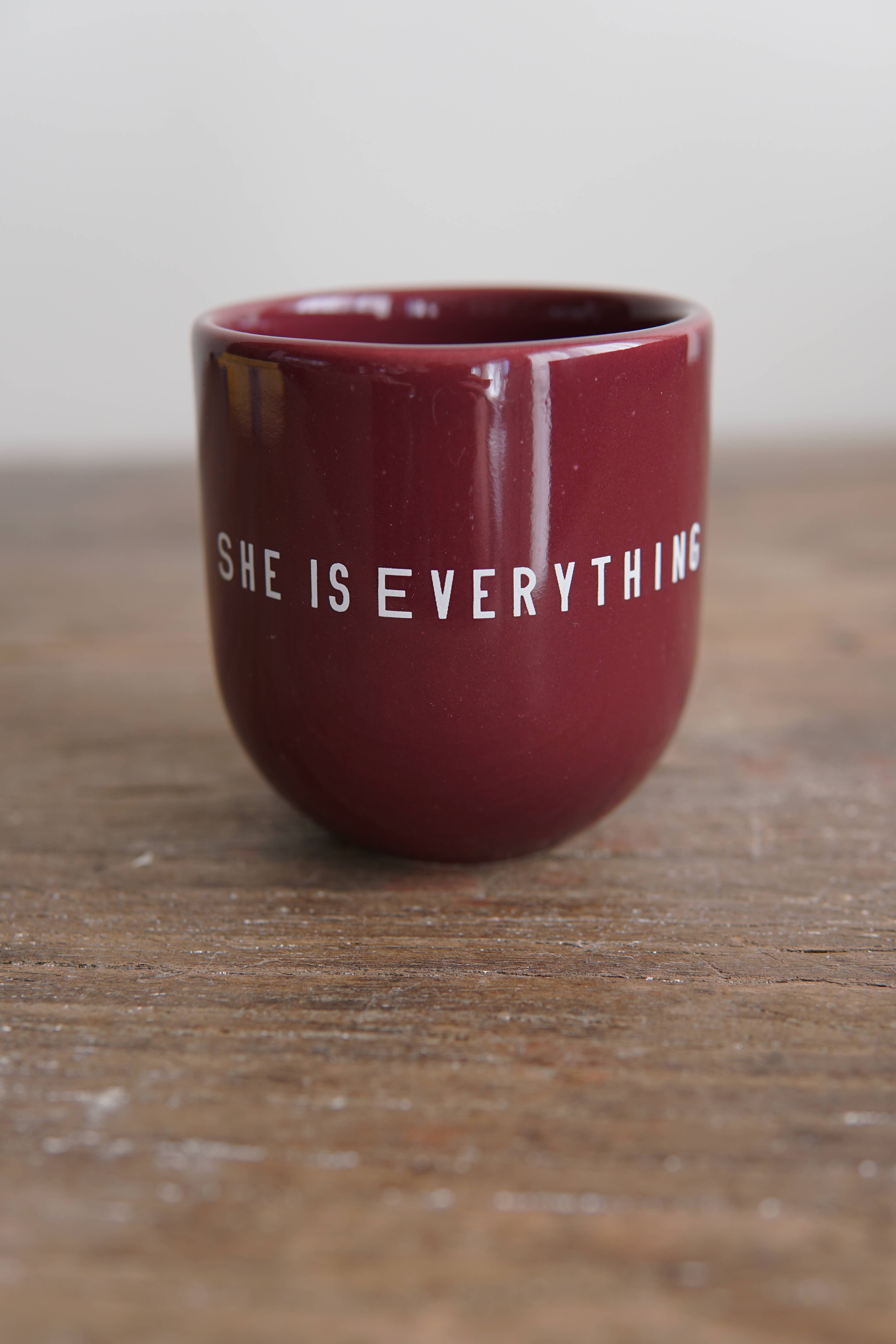 Sisi, house of style BV - Wholesale Coffee Mug - Sisi mug, She is everything
