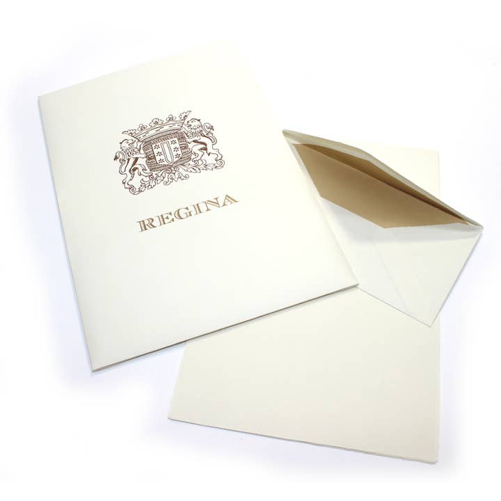 San Lorenzo Design - Wholesale Stationery/Notecard Set - Regina Writing Sheet Portfolio, Italian Stationery