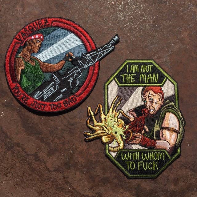 Little Press On The Prairie – wholesale Patch – Alien Day Side Character Patches - Individual