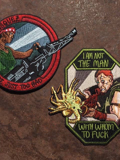 Alien Day Side Character Patches - Individual for wholesale by Little Press On The Prairie