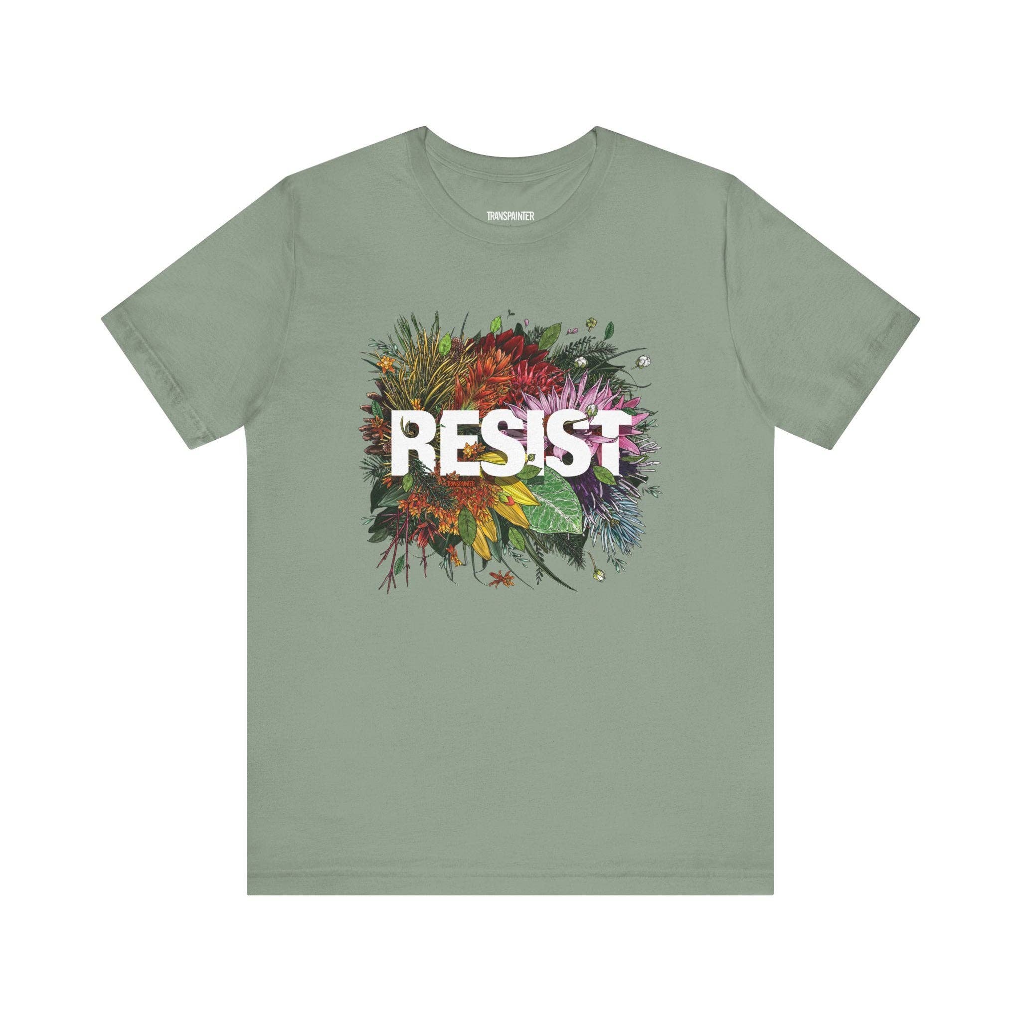 Transpainter - Wholesale Screen Printed T-Shirt - Unisex - RESIST TeeShirt | Resist TShirts | No Kings Protest Apparel | Resist Facism0