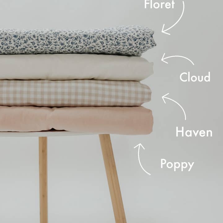 Little Mae and Co - Wholesale Quilt - Kids & Baby - Floret Crib Quilted Blanket6