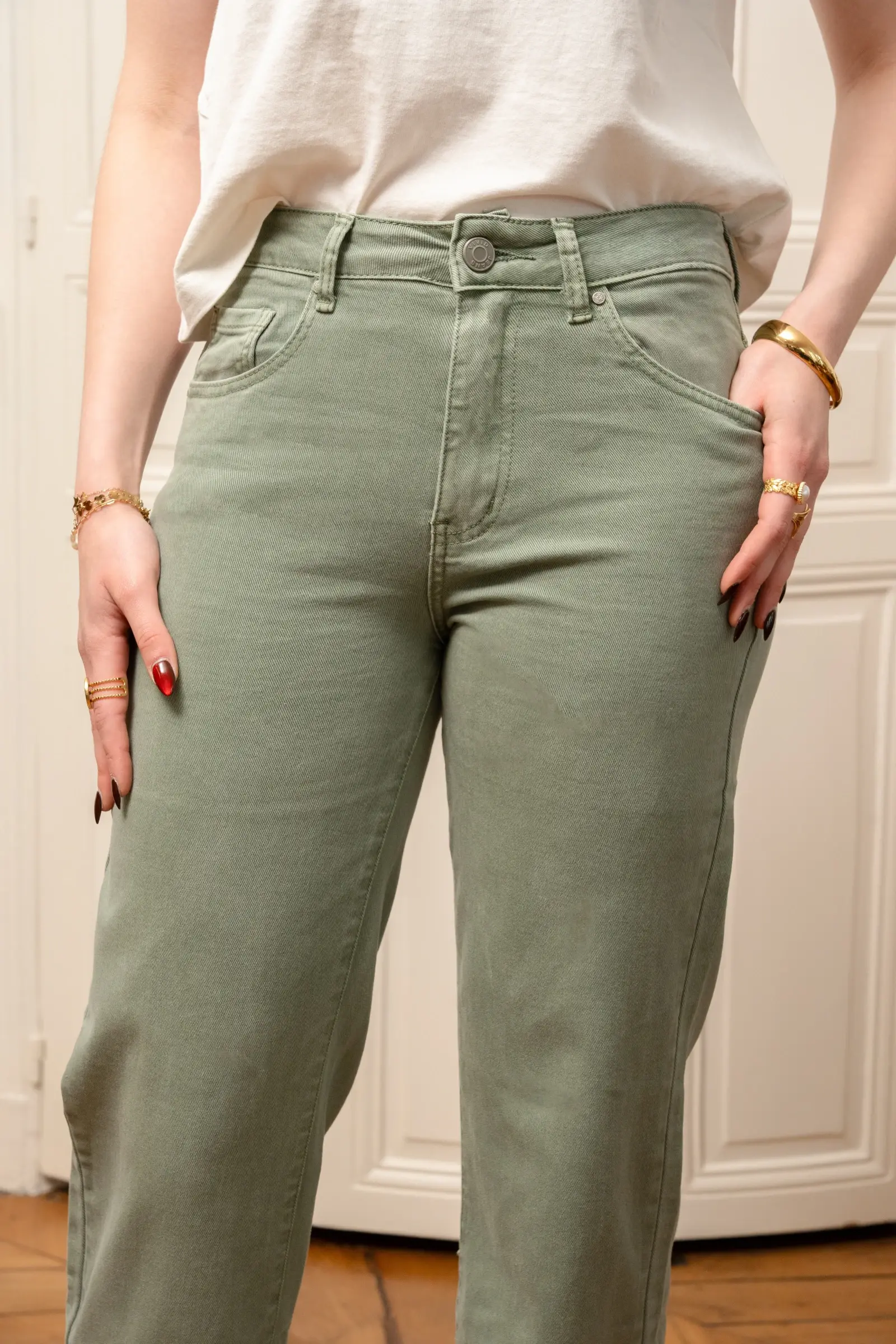 Vivid - Vendita all'ingrosso Jeans - Donna - Jean a gamba larga colore37