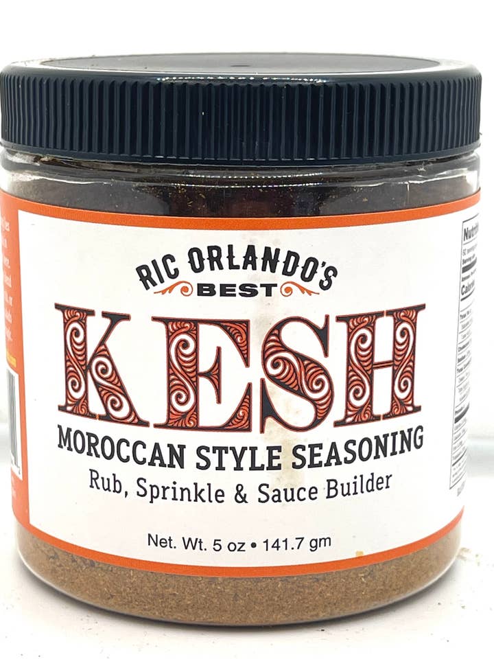 'KESH Moroccan spice mix for wholesale by Ric Orlando's Pasta, Sauce, Hot Sauce and Seasonings