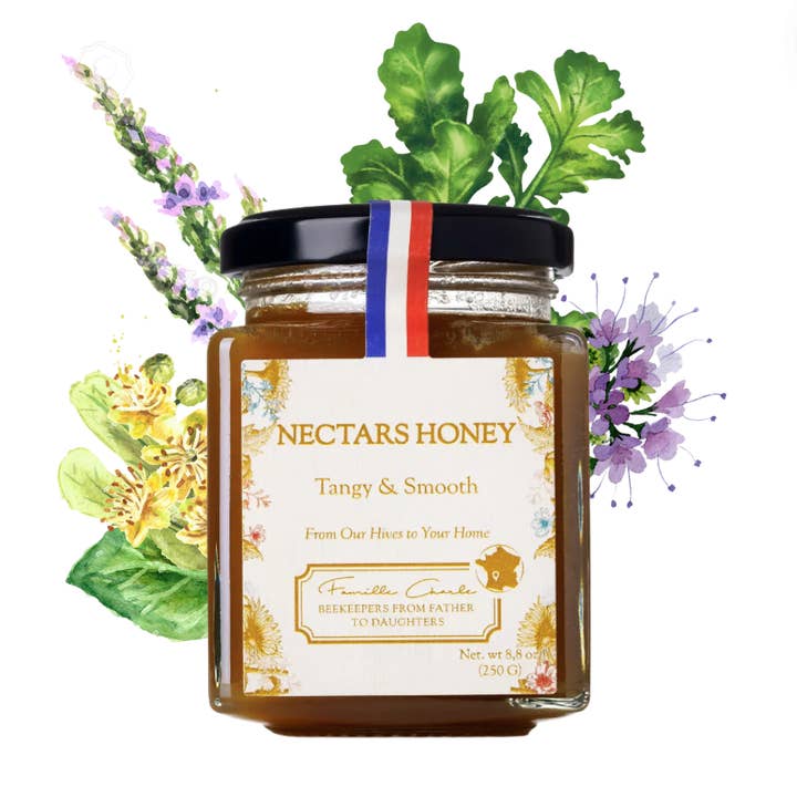 Biologische nectarhoning (250 g) voor wholesale door Les Abeilles de Malescot