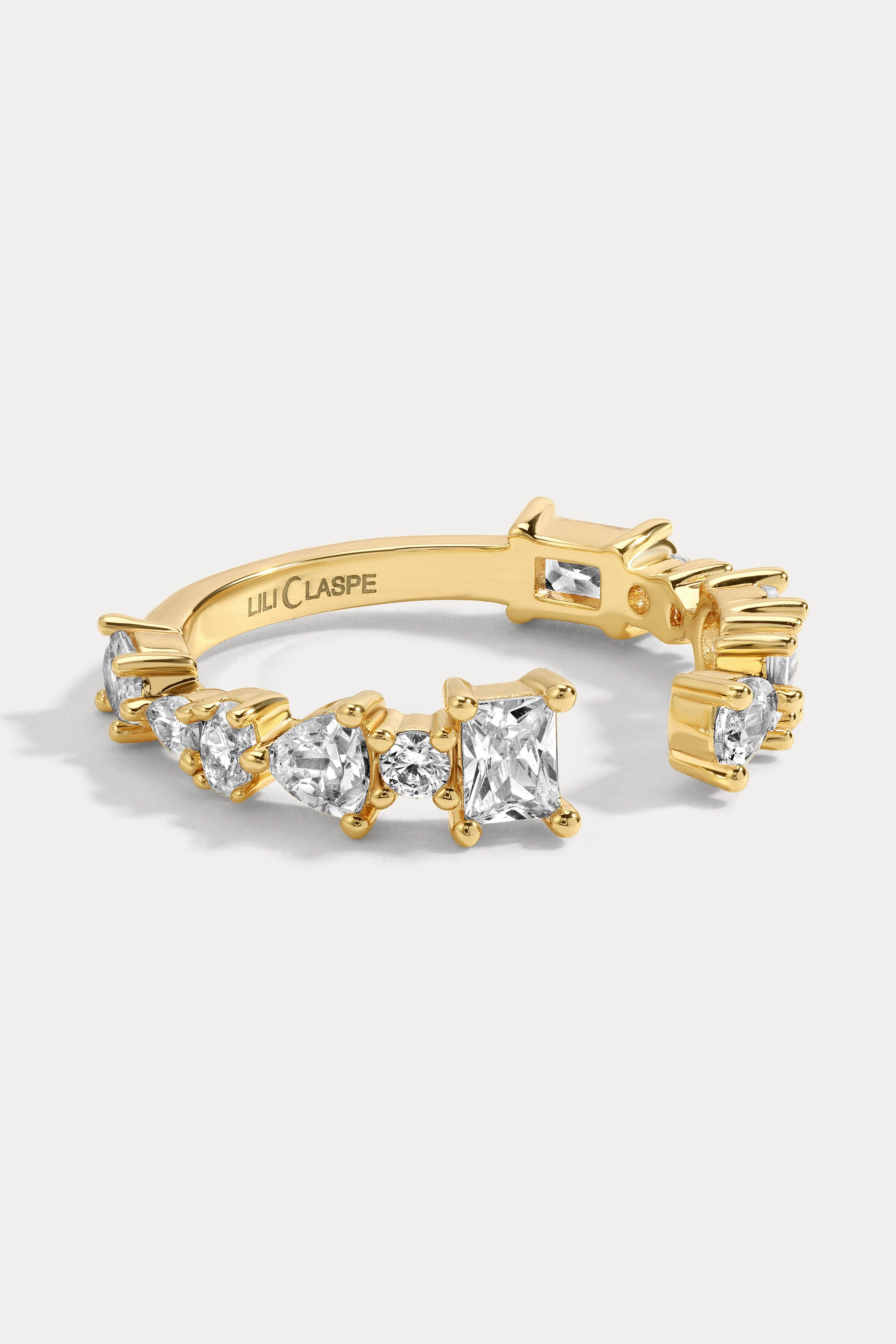 Lili Claspe - Wholesale Multi-Stone Ring - Mavis Cuff Ring0