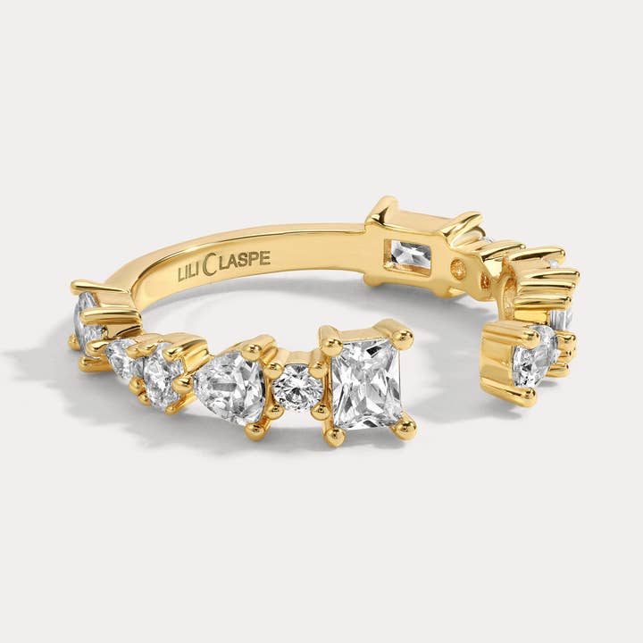 Lili Claspe - Wholesale Multi-Stone Ring - Mavis Cuff Ring