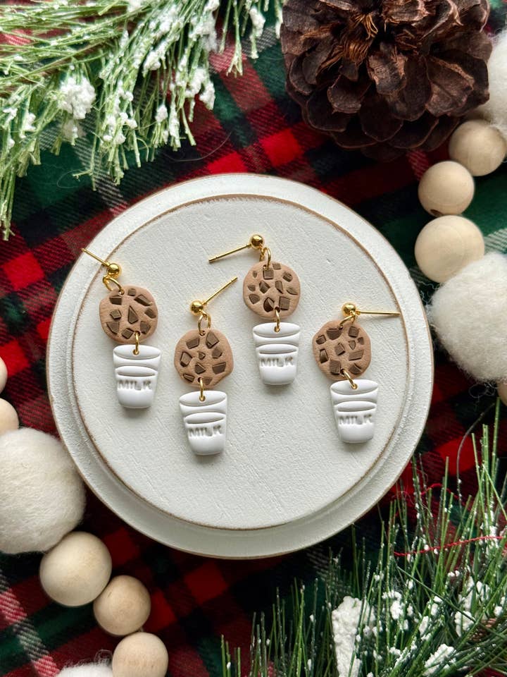 Brincos de Leite e Bolachas por atacado de Happy and Hannahmade