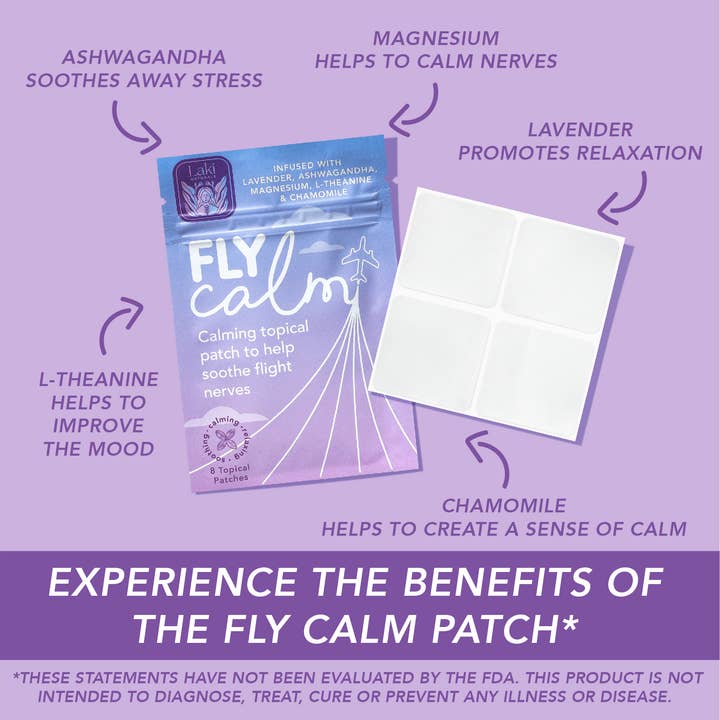Laki Naturals - Wholesale Travel Set - Fly Calm Patch3