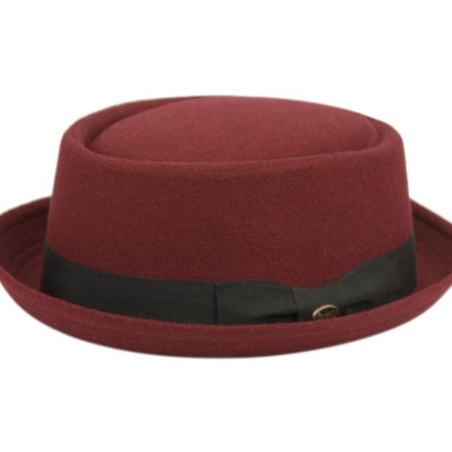 Epoch hats - Wholesale Fedora - Unisex - Wool Blend Pork Pie Fedora Hat