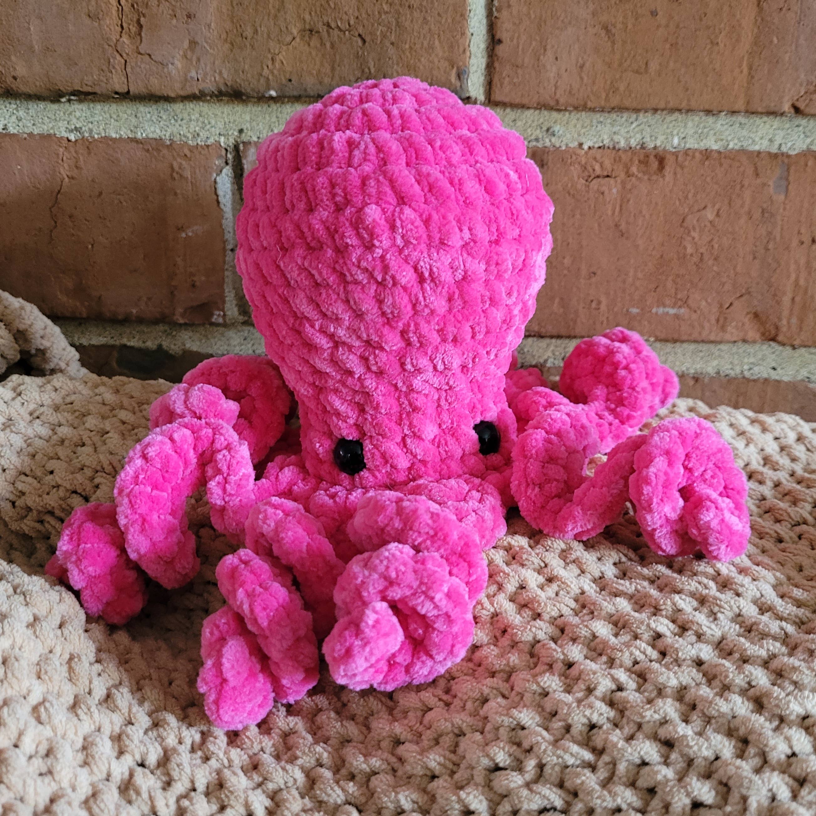 Katie Alay - Wholesale Knuffels - Kinderen en baby - 5" Gehaakte Octopus Knuffel2