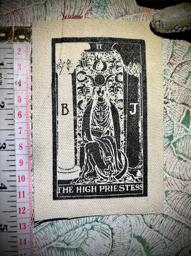 Three Raccoons – Großhandel Aufnäher – Hohepriesterin Tarotkarten-Aufnäher.2