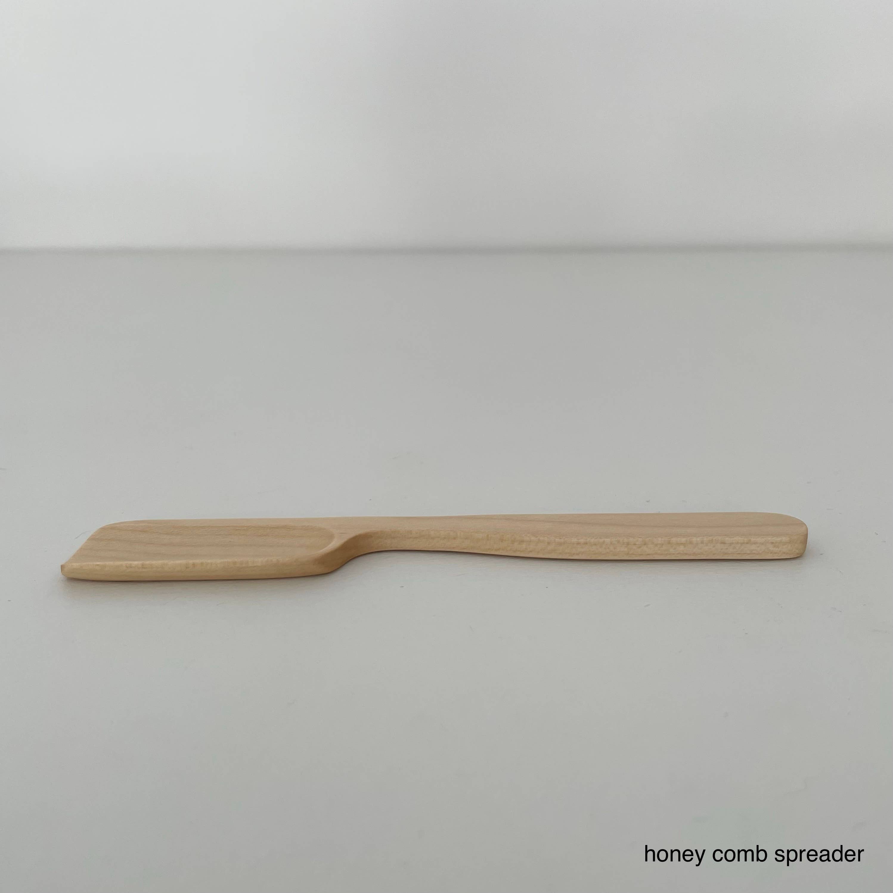 fort & field - Wholesale Serving Utensil - Handcrafted maple wood honey jam coffee scoop spoon spreader2