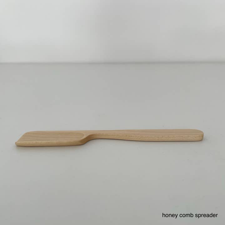 fort & field - Wholesale Serving Utensil - Handcrafted maple wood honey jam coffee scoop spoon spreader2