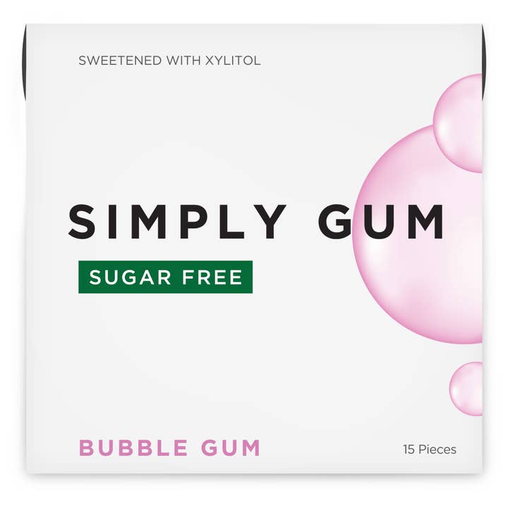 Simply Gum – wholesale Tuggummi – Sockerfritt Tuggummi - Naturligt + Plastfritt | 6-pack6