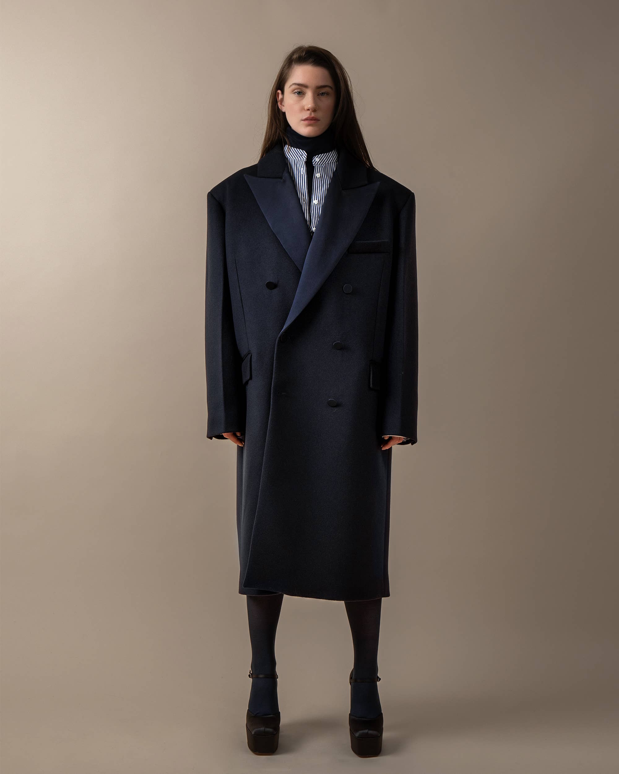 A  LINE - Vente Manteau – femme - Manteau croisé0