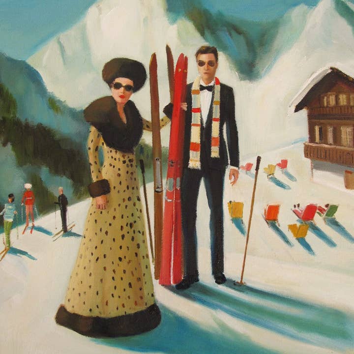 JANET HILL STUDIO - Wholesale Art Print - The Kidnapping Of Edward Pink Part Six. Art Print - 8.5 X 111