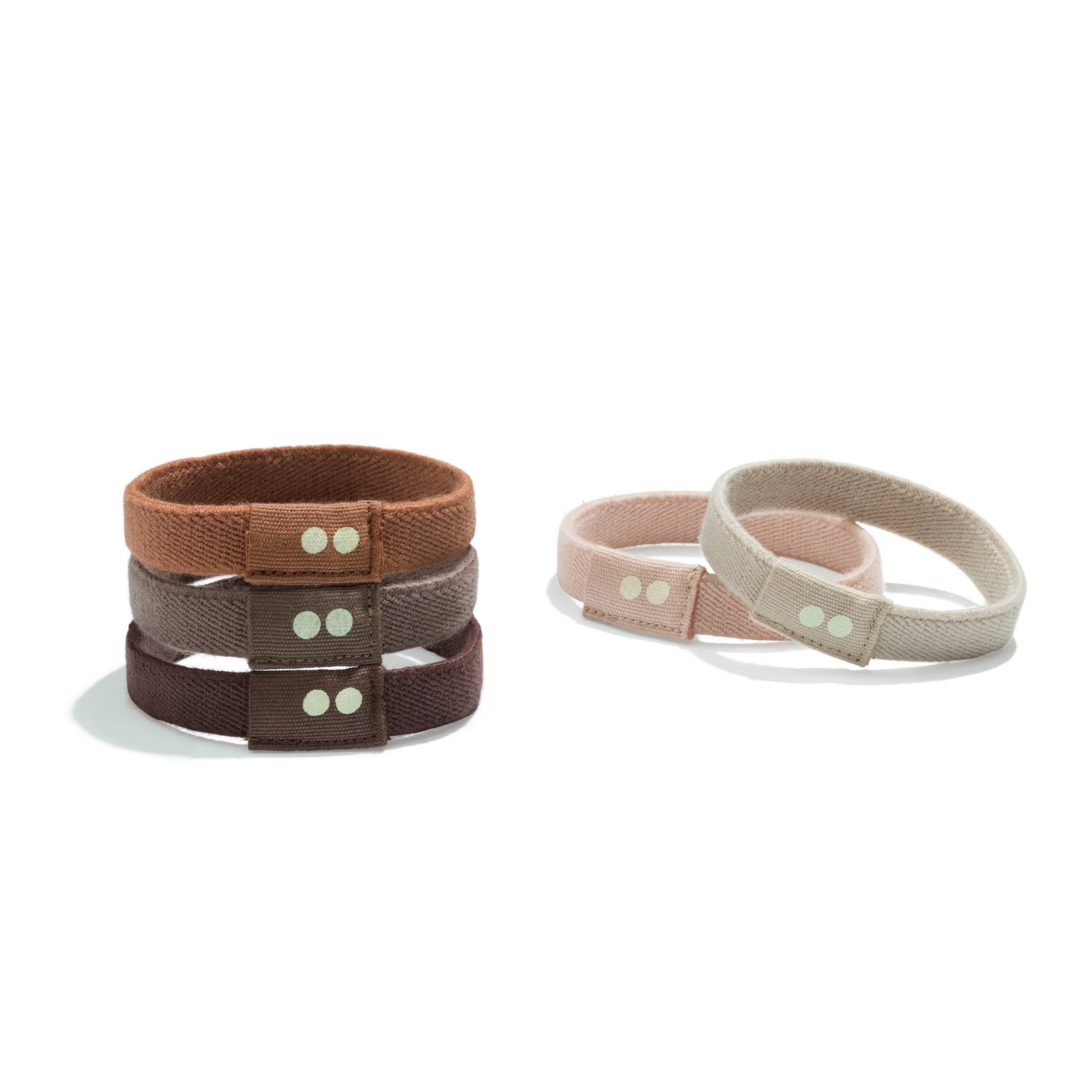 KOOSHOO - Wholesale Hair tie - Plastic-free Biodegradable Hair Ties - Earth Tints4