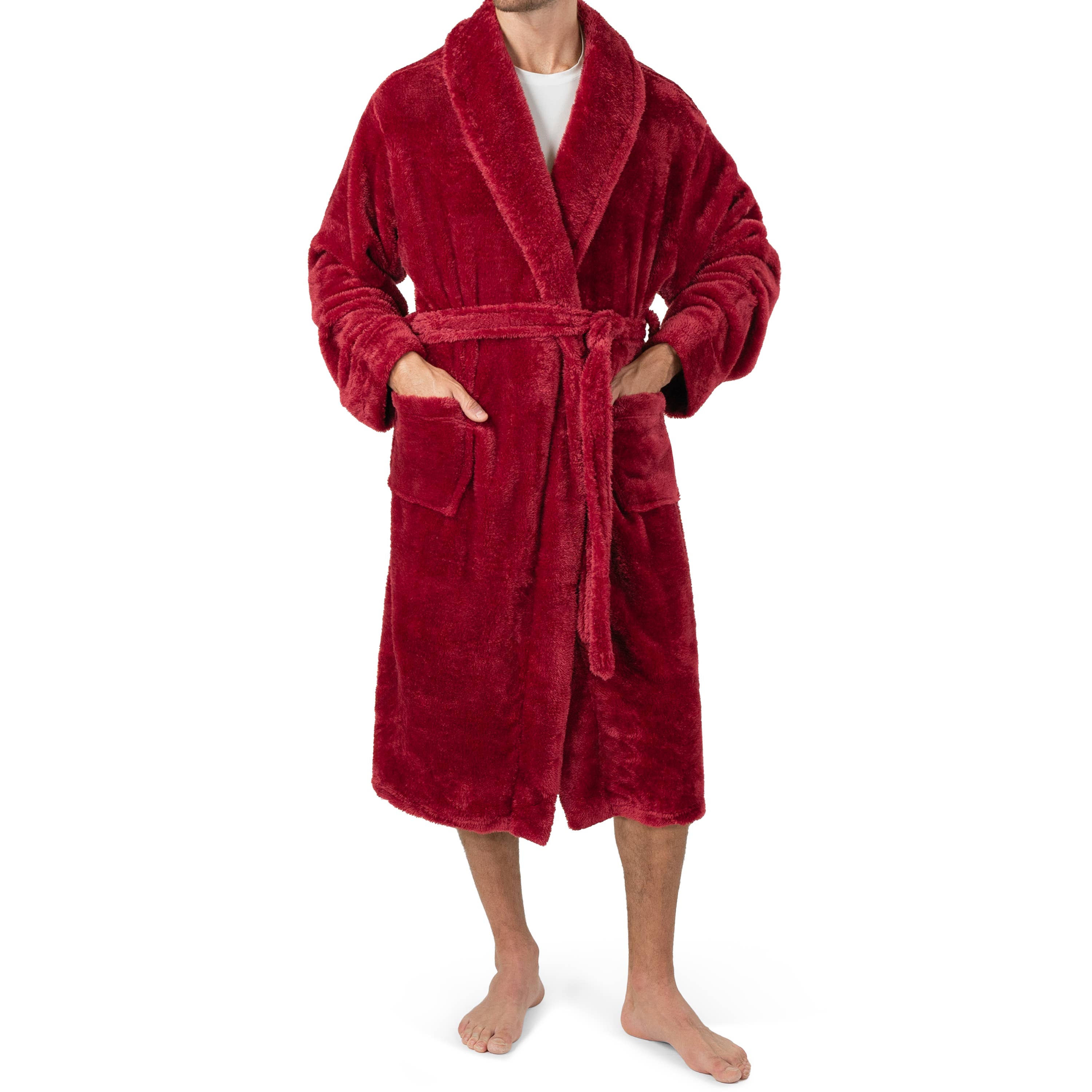 Pavilia - Wholesale Robe - Men's - Men's Sherpa Fluffy Robe64