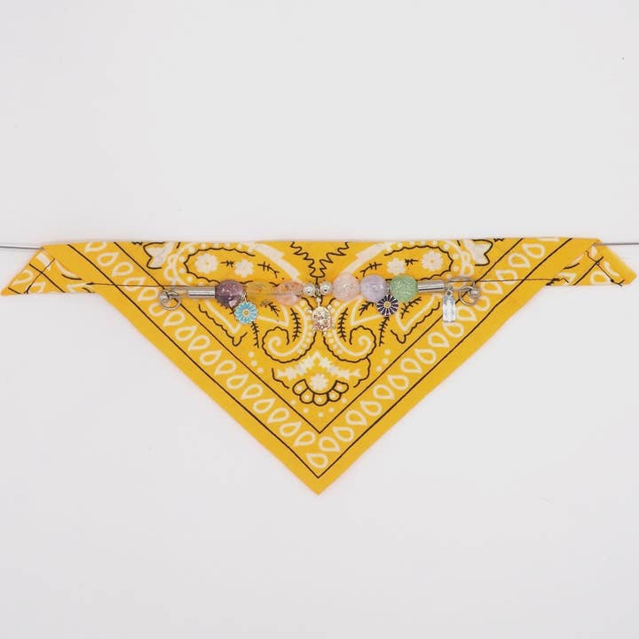 Bandana-Collier jaune Arizona pour chien et chat pour la vente par Aura