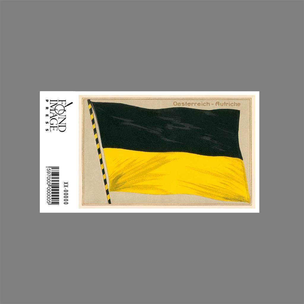 Found Image Press - Wholesale Sticker - Sticker MF-353 Old Flag of Austria1