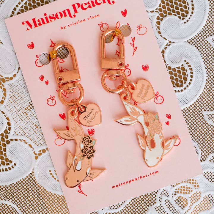 Always Together Koi Fish sleutelhangerset voor wholesale door Maison Peaches