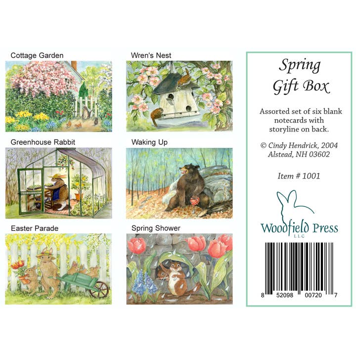 #1001 - Surtido de primavera para venta al por mayor de Woodfield Press