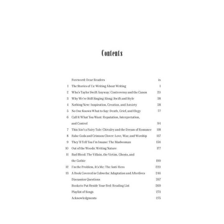 Simon & Schuster - Wholesale Human & Cultural Studies - Swifterature by Elly McCausland1