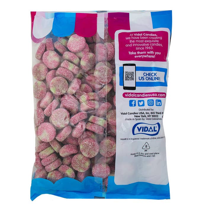 I Got Your Candy - Wholesale Gummy - Vidal Gummi Sour Watermelon & Lime Bites 2.2lb - 1ct