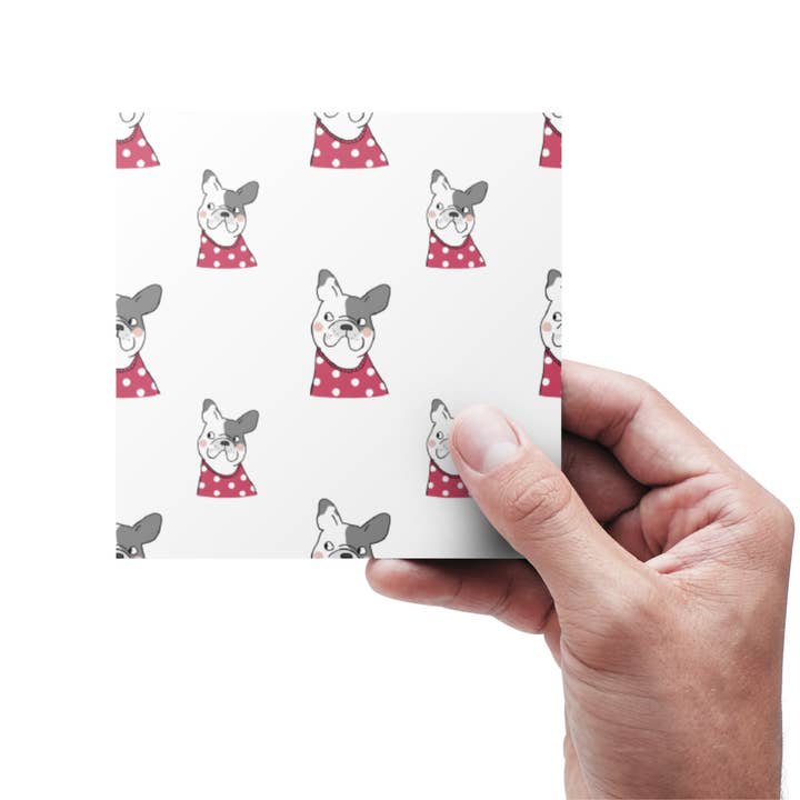 Chien avec pull - Carte pour la vente par Kortspecialisten