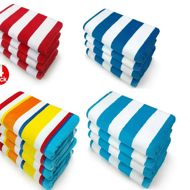 Kaufman - 100% Combed Ring Spun Beach Towels - 32x62 and other Purchase Wholesale bulk beach towels. Free Returns & Net 60 Terms on Faire trending on Faire.