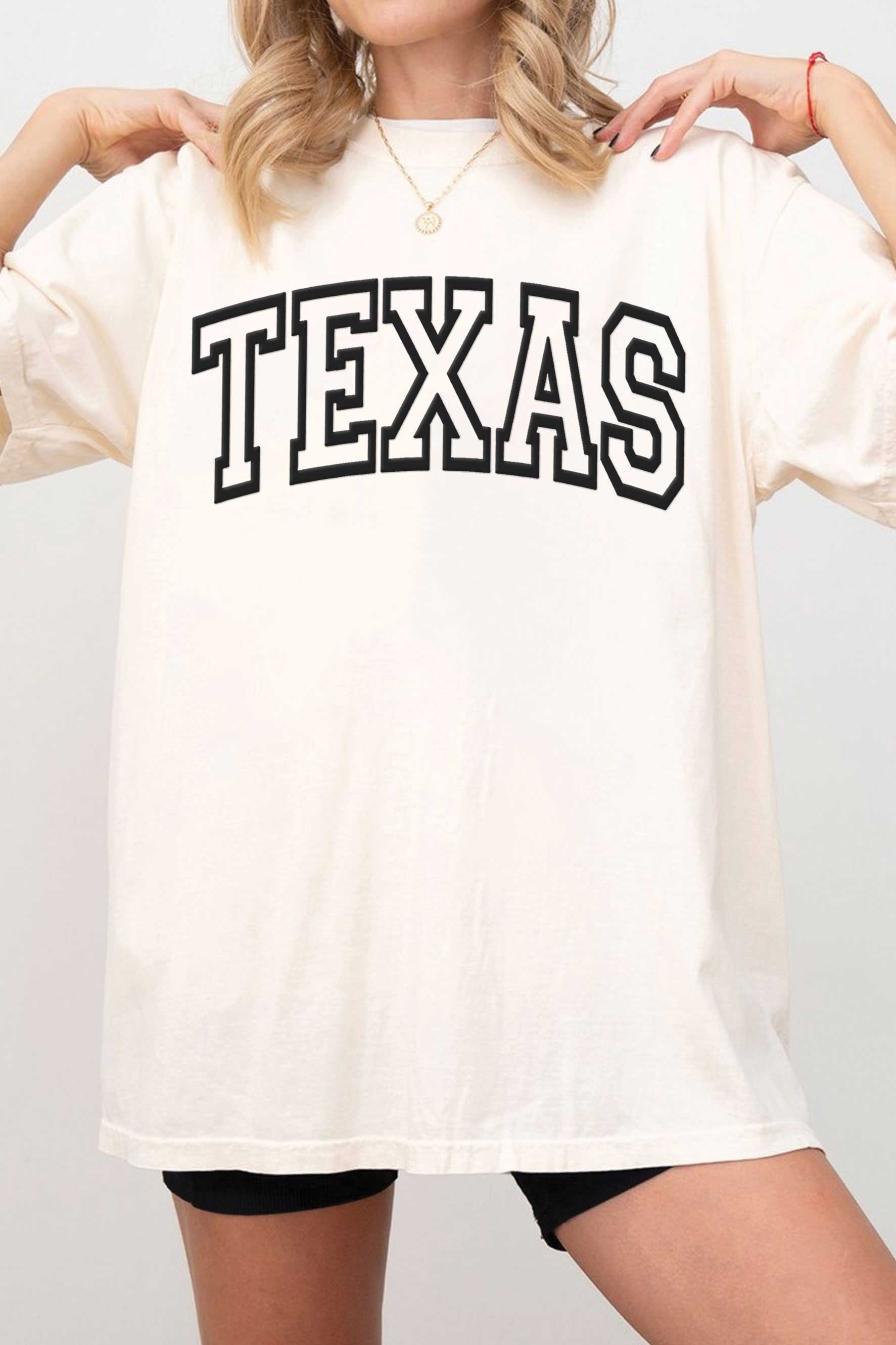 Rustee Clothing - Wholesale Screen Printed T-Shirt - Unisex - TEXAS PUFF OVERSIZED GRAPHIC TSHIRTS3