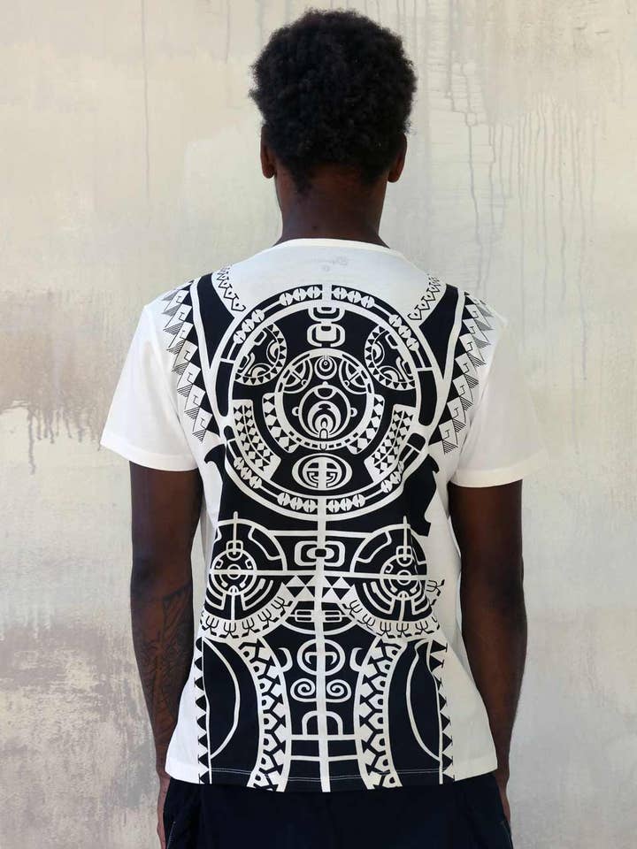 Shovava - Wholesale Screen printed t-shirt – Men′s - Tribal Men's T-Shirt1