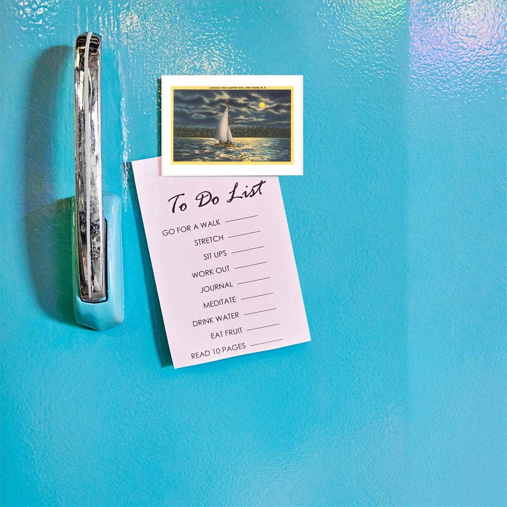 Found Image Press – Großhandel Magnete – Magnet LI-14 Mond über Hampton Bays, Long Island, New York1