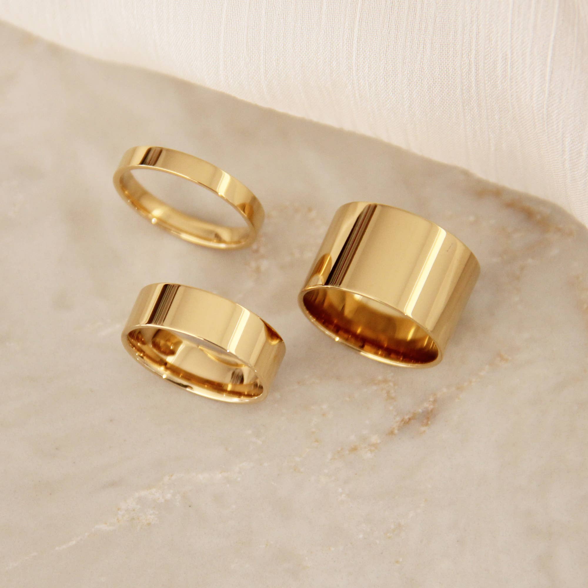 MAIVE - Venta al por mayor Anillo de banda/apilable - Anillo ancho clásico de banda MAIVE5