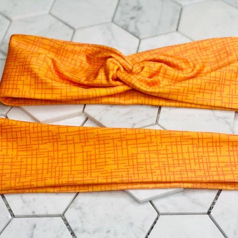 Mandarim texturado por atacado de xoxoNickyBee Headbands