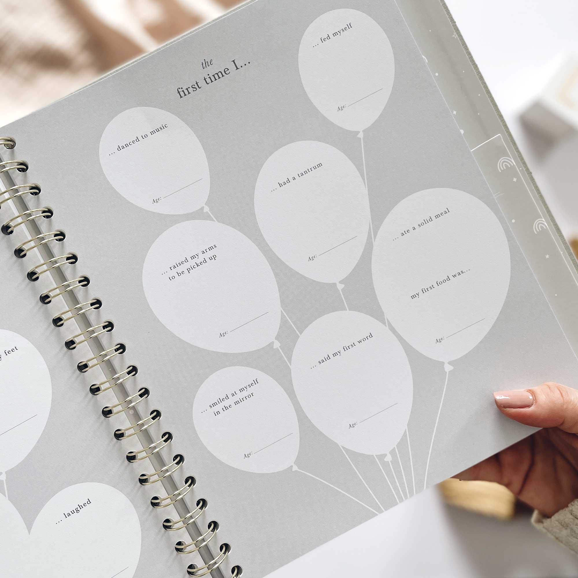 Blush And Gold - Wholesale Memory Book - Kids & Baby - My Baby Book (Safari) luxury keepsake memory book + box8