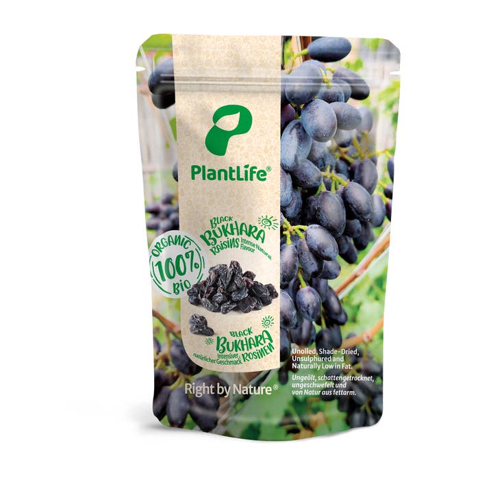 Sort Bukhara rosiner for engroshandel hos PlantLife