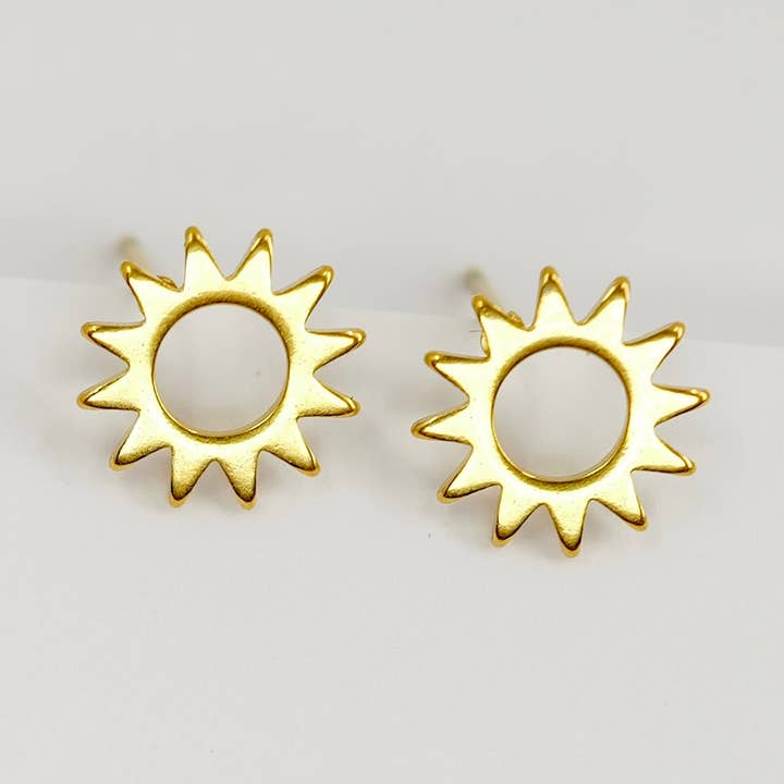 Colección Celestial | Sunburst Studs para venta al por mayor de Copper Bee