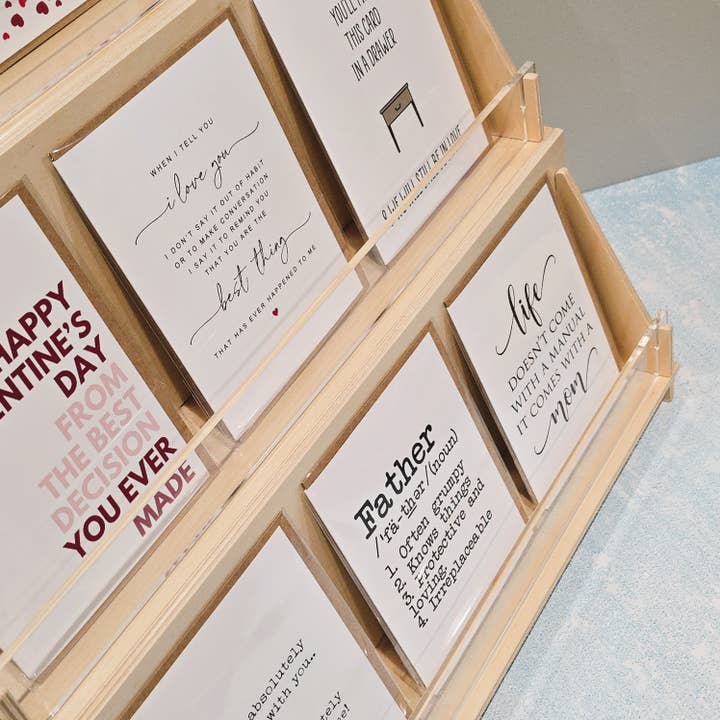 Expression Design Co - Wholesale Retailer Display - Paper & Novelty - Greeting Card Display