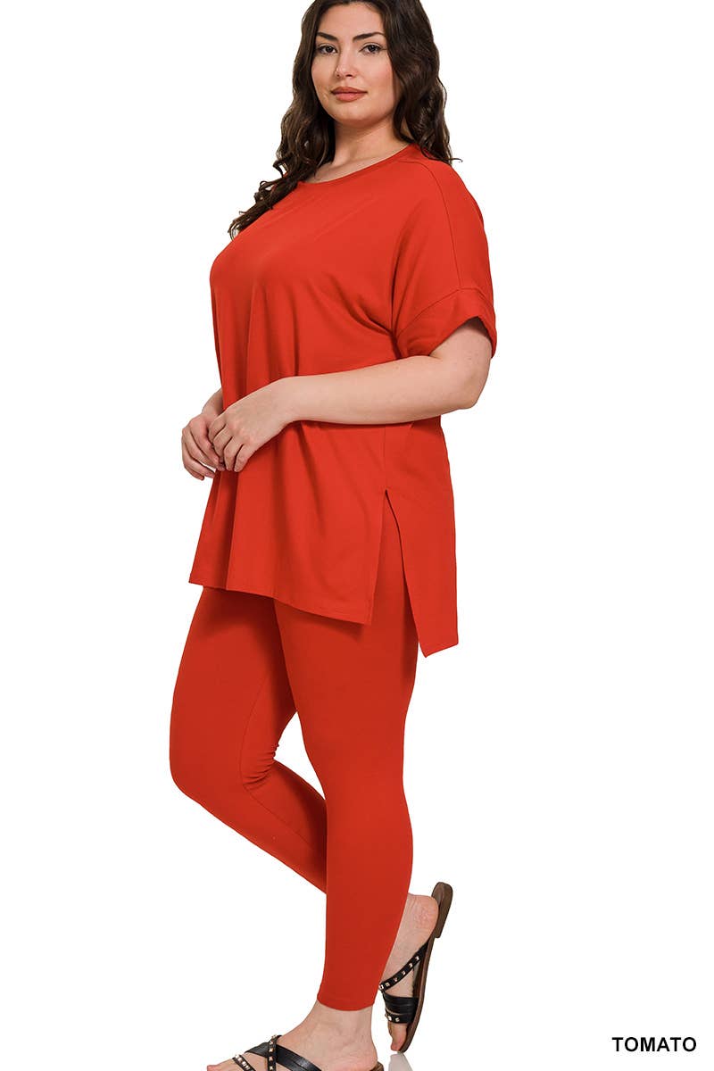 42POPS - Wholesale Lounge Set - Women's - `.Plus Microfiber Loungewear Set55