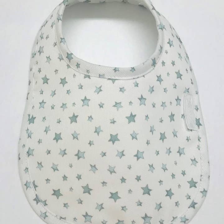 Stars Velcro Bib for wholesale by Sininho