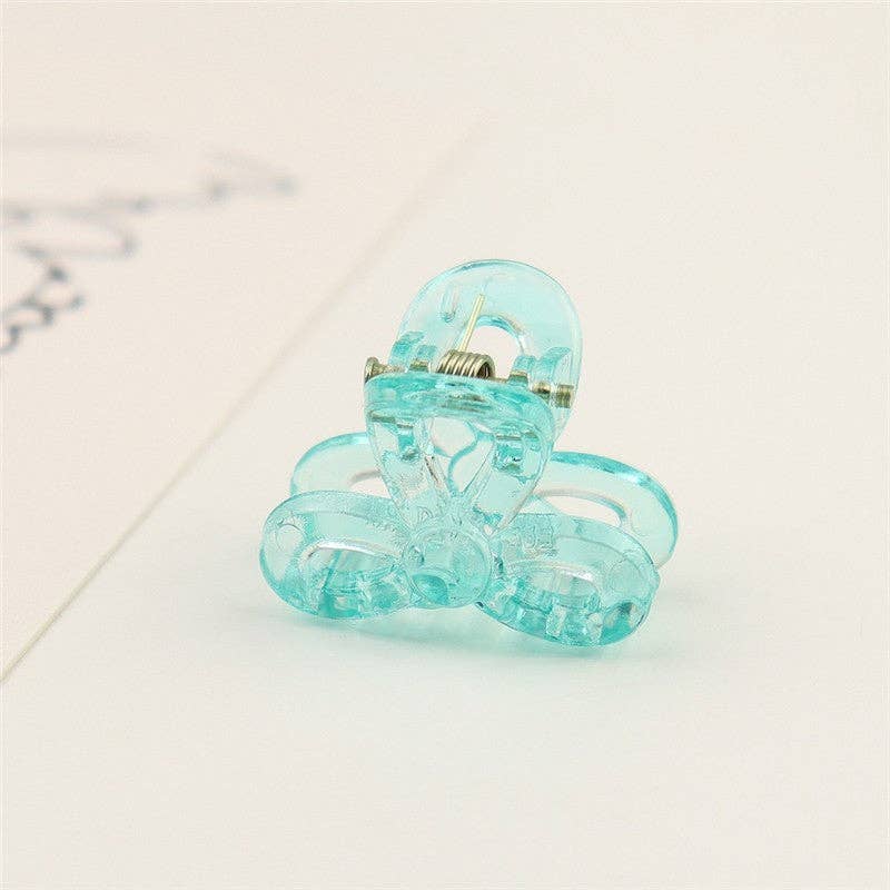 FurDecoration – wholesale Hair clip – Women’s – Small Transparent Colored Hair Claw Clip14