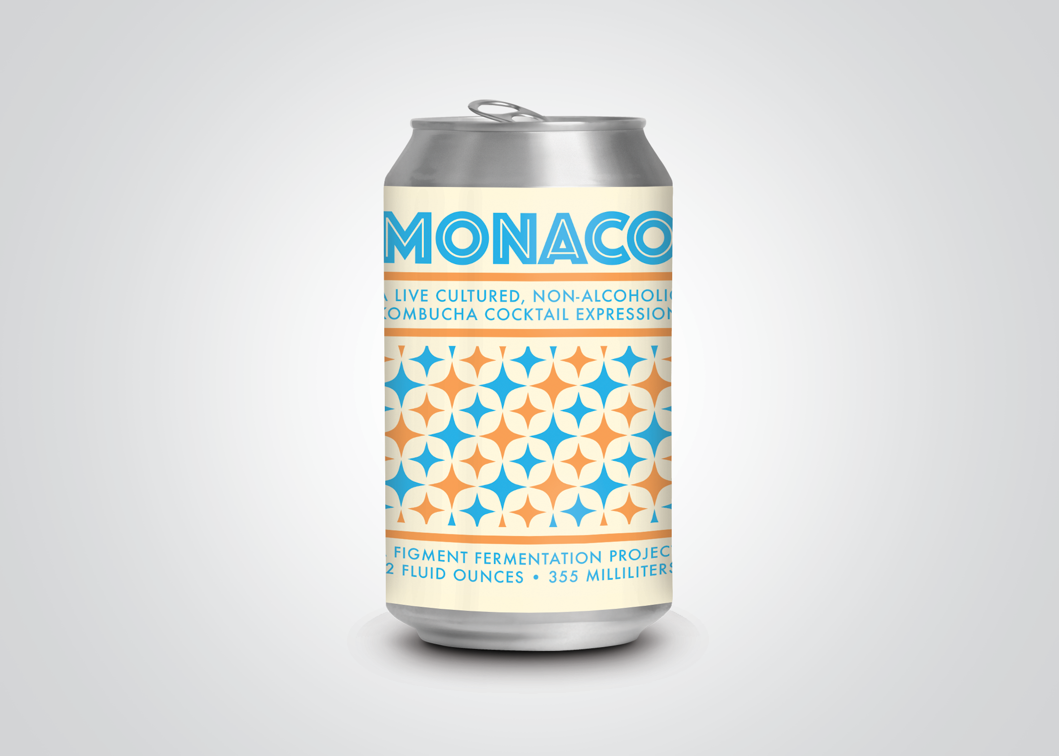 Figment Kombucha - Wholesale Non-Alcoholic Aperitif/Mocktail - "Monaco" Celery Yuzu Juniper N.A. Cocktail -12 Pack3