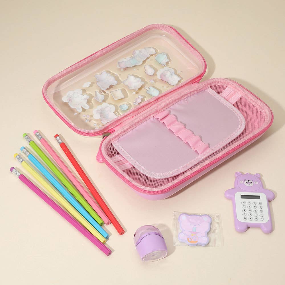 Sensibling Corp. - Wholesale Pencil Case/Pouch - 10PCS - HOT FOCUS Pop-Up Artis Space Stationery Set2