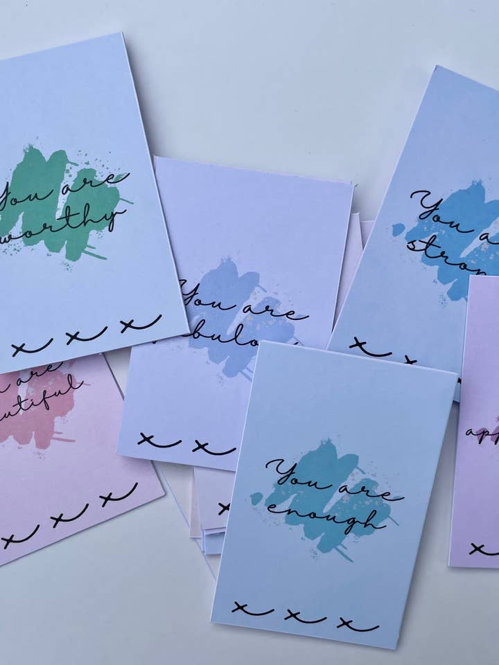 Positivitätsdeck, Positivitätskarten, hol mir Geschenke. für den Großhandel von Positivi-Ties