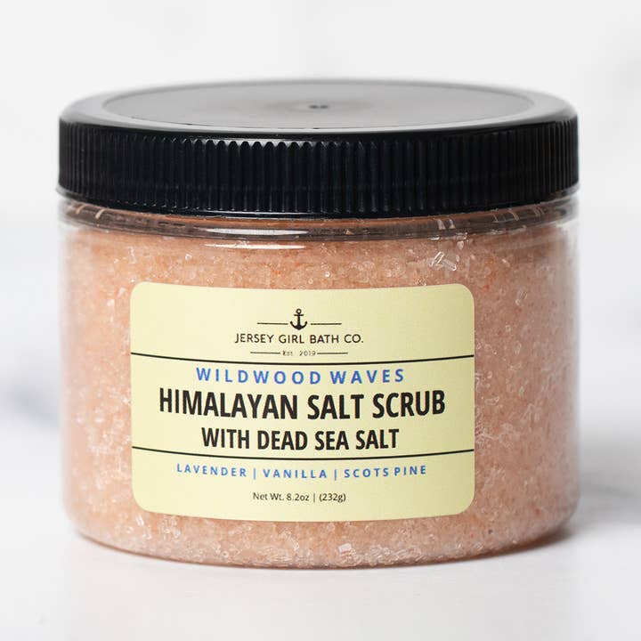 Jersey Girl Bath Co. - Vente Gommage/exfoliant pour le corps - Gommage au sel de l'Himalaya Wildwood Waves0